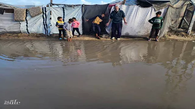 "14 شهيداً وغرق المخيمات".. منخفض "بيرون" يضرب قطاع غزة 1 2025 11 15 12 52 47 448