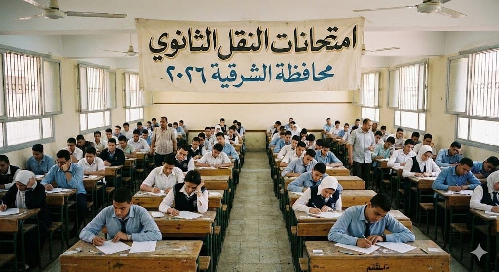 محافظة الشرقية: جدول امتحانات اولى وثانية ثانوي – فصل دراسي أول 2026 1 D8A7D985D8AAD8ADD8A7D986D8A7D8AA D8A7D984D8B4D8B1D982D98AD8A9 D8A7D984D8ABD8A7D986D988D98A 2026